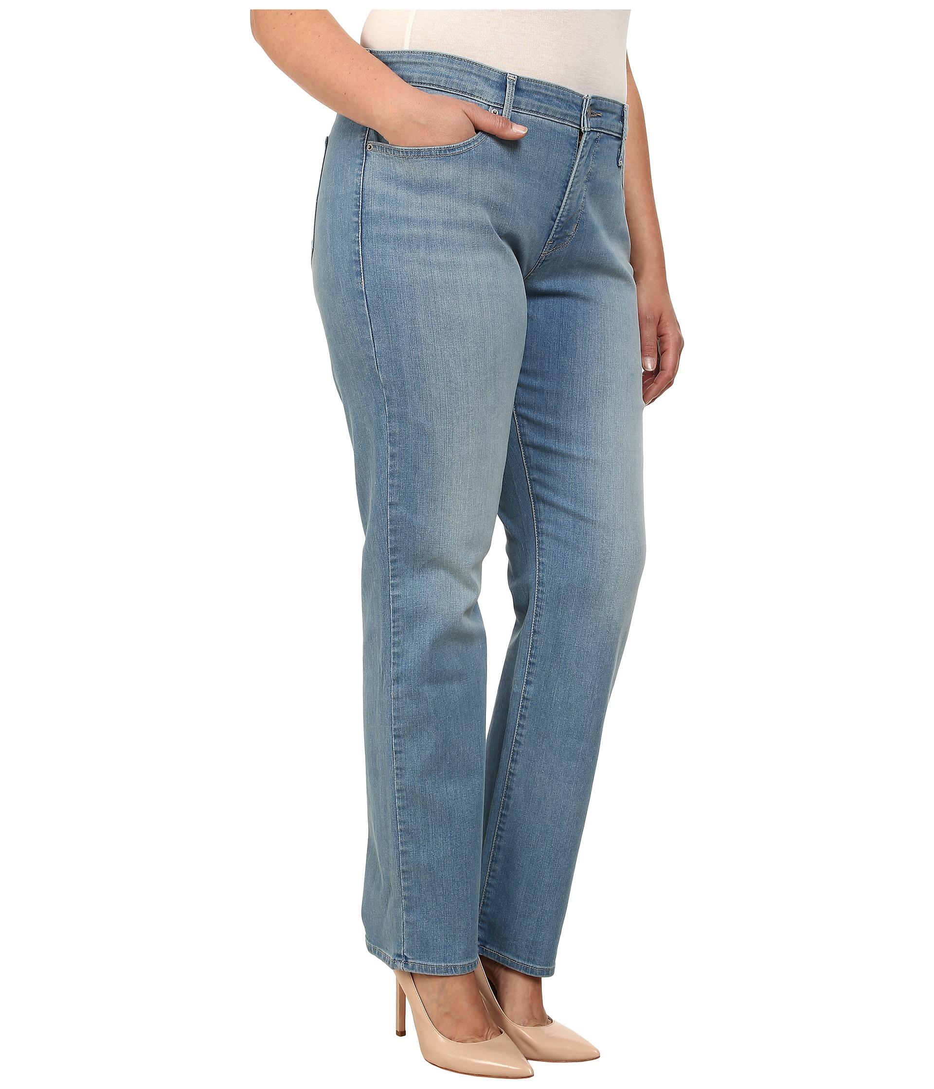 Levi's® Plus Plus Size 314™ Shaping Straight Blue Note Plus - Zappos ...