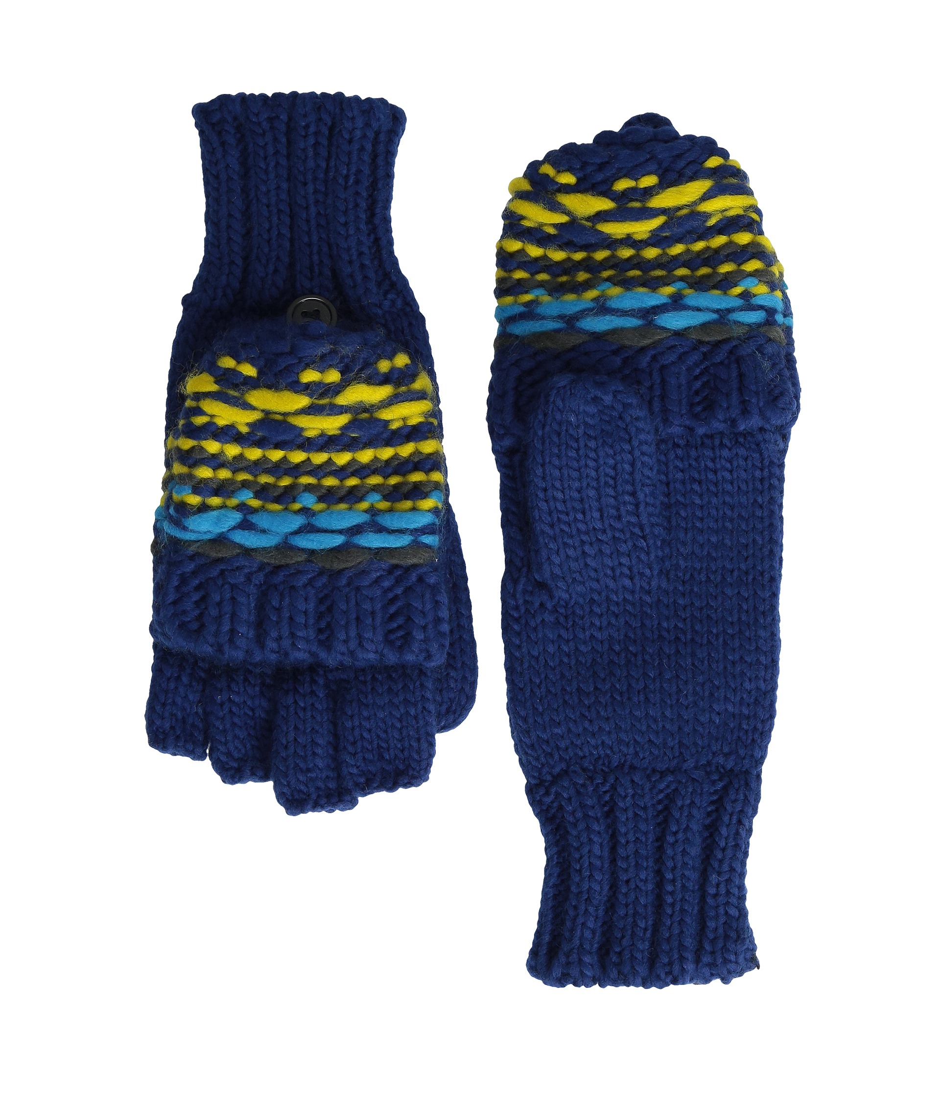 Echo Design Float Stitch Pop Top Gloves Ultra Marine