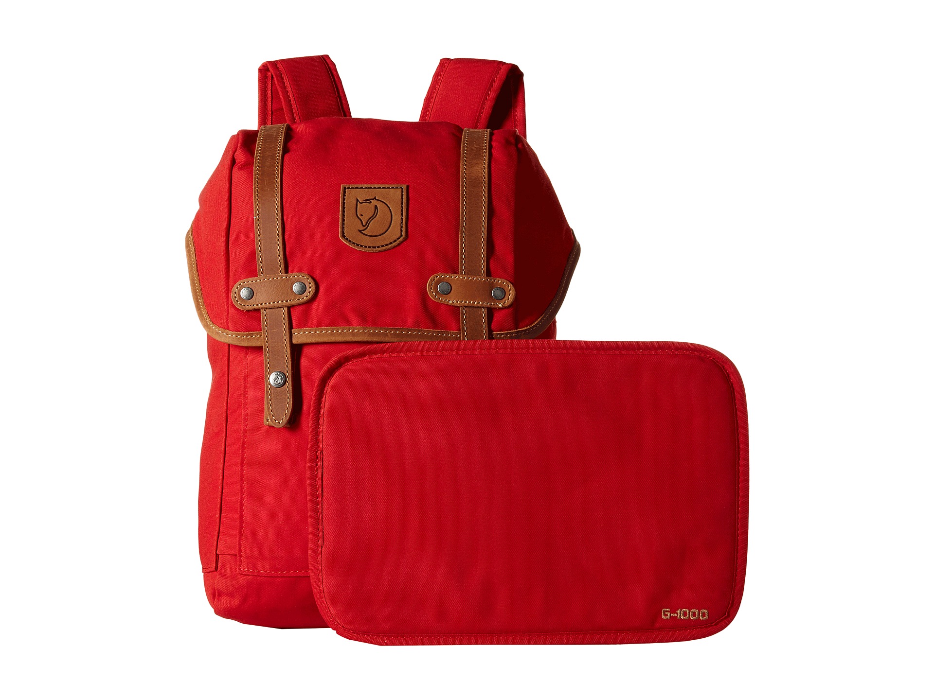 Fjallraven Rucksack No 21 Mini Red, Bags, Red