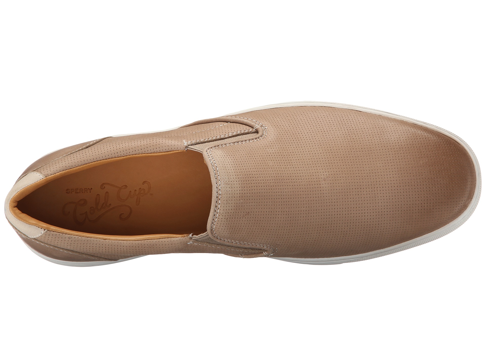 Sperry Top Sider Gold Sport Casual Slip On