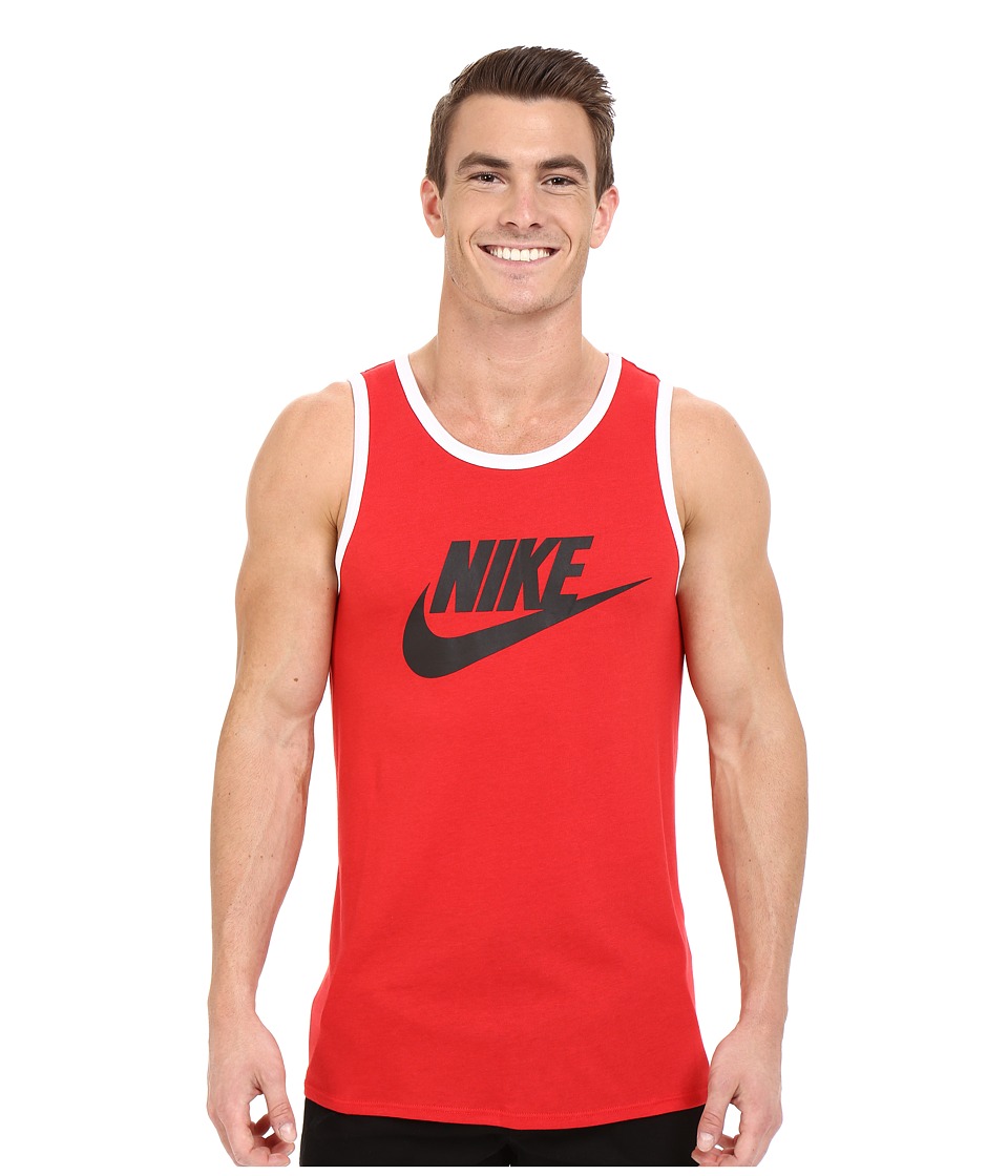 Nike Ace Logo Tank Top (University Red/Black/White) Men