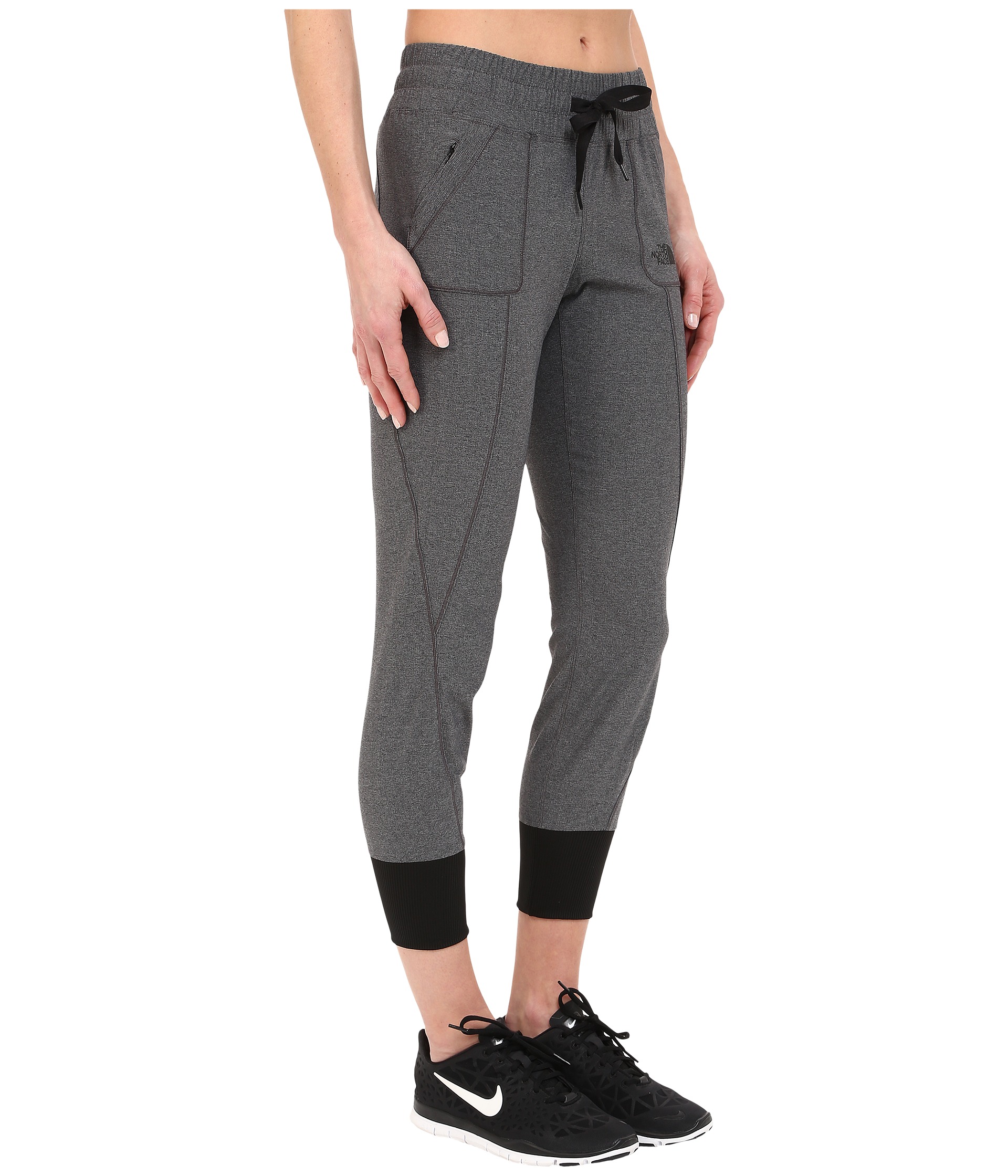 women's the north face tape fleece jogger pants