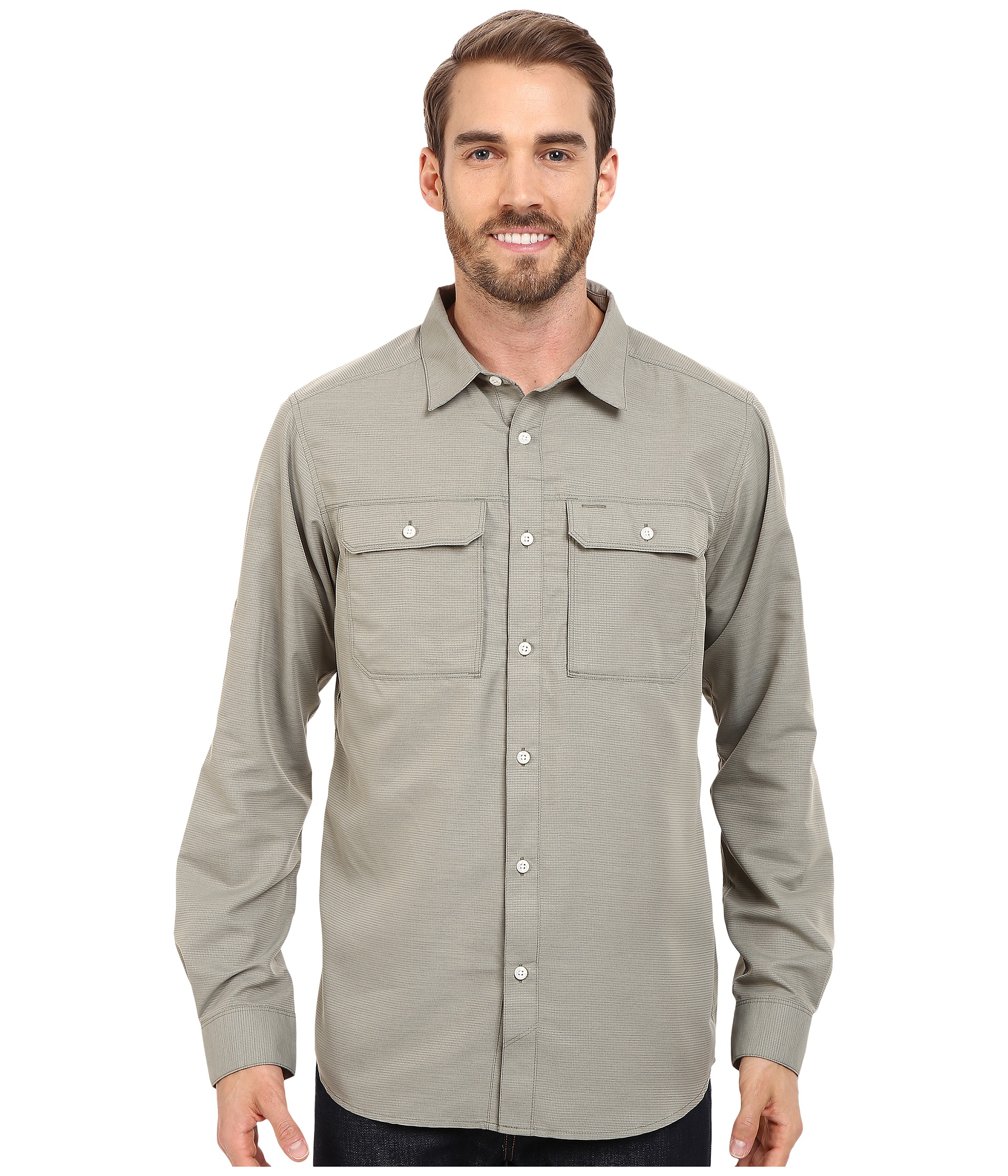 Mountain Hardwear Canyon™ L/S Shirt Stone Green