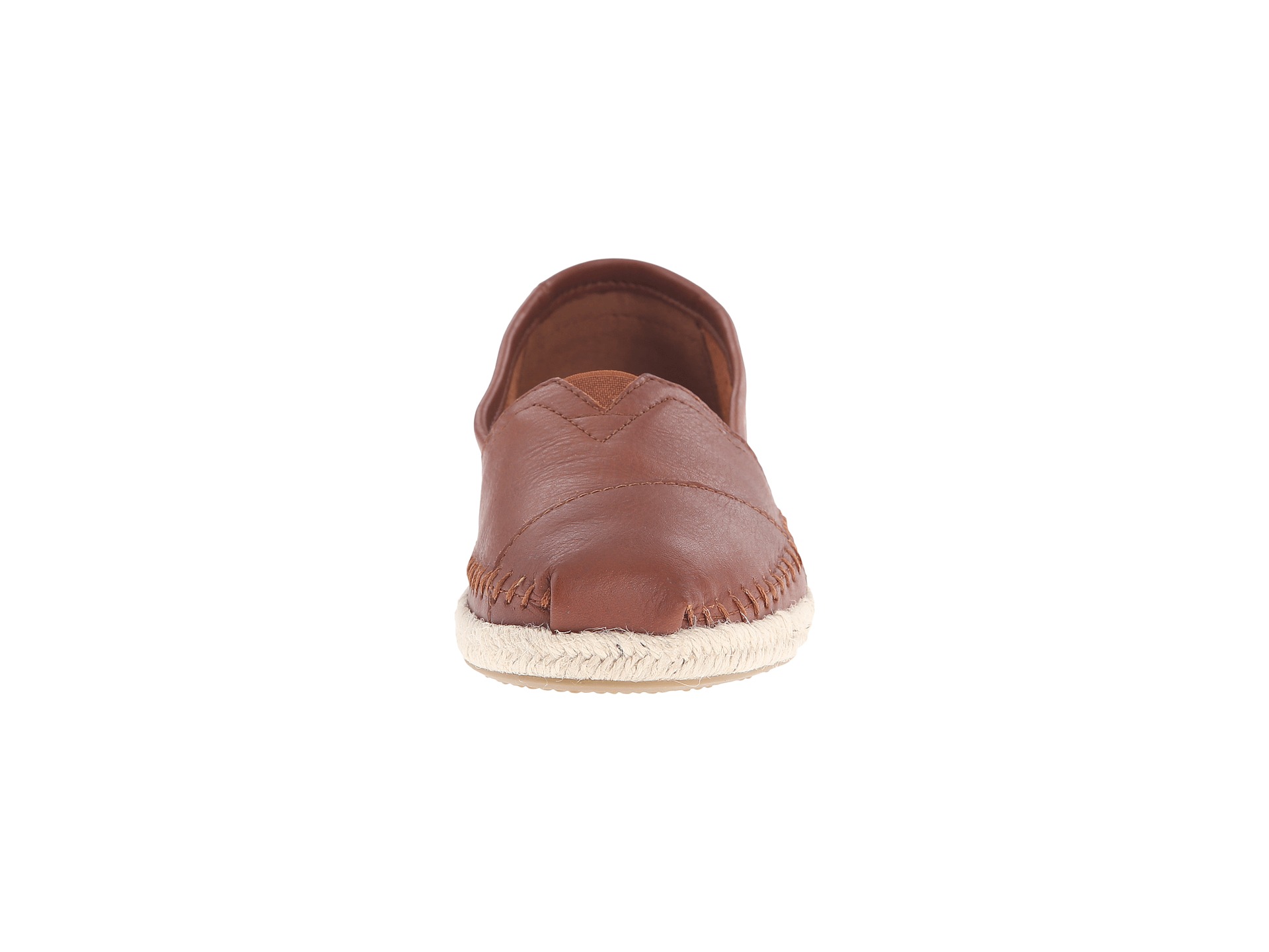 are toms made of leather