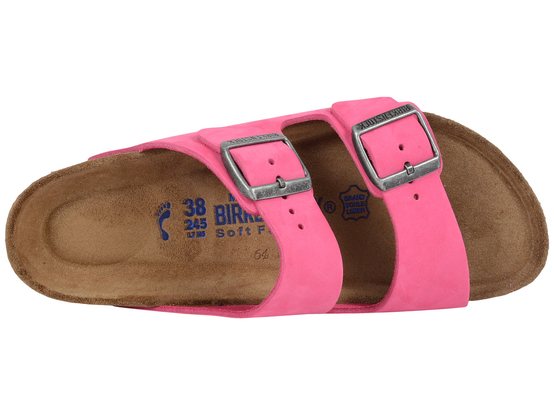 zappos birkenstock arizona soft footbed