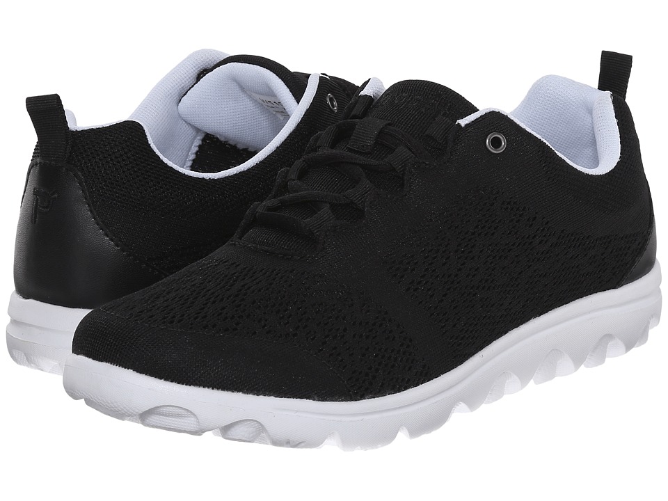 Propet TravelActiv (Black) Women's Shoes