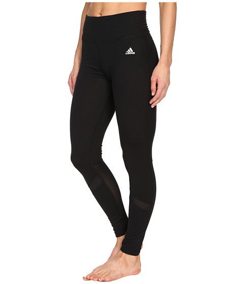 adidas Clima Studio High Rise Long Tights Vapour Steel/Matte Silver ...