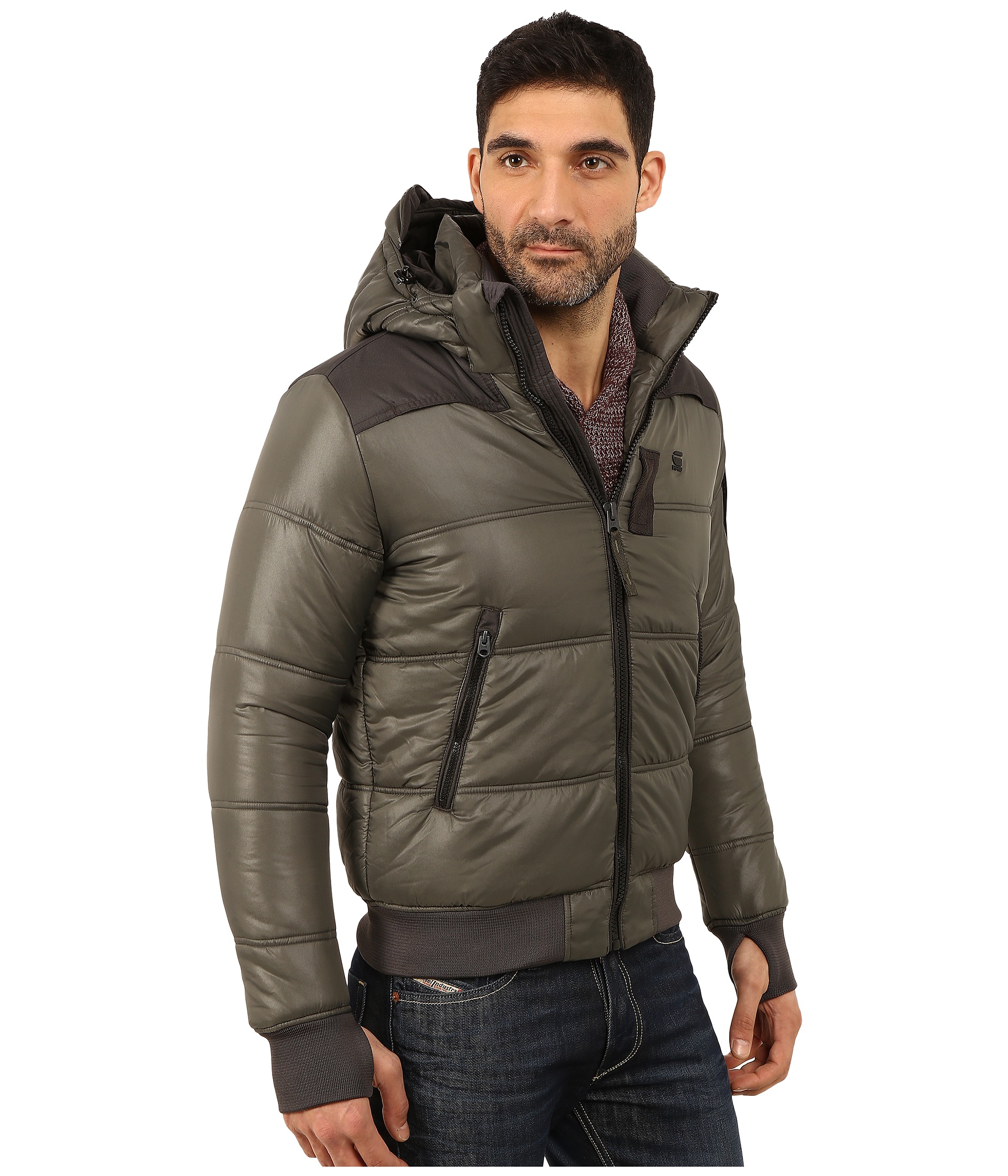 G-Star Whistler Hooded Bomber Jacket - Zappos.com Free Shipping BOTH Ways