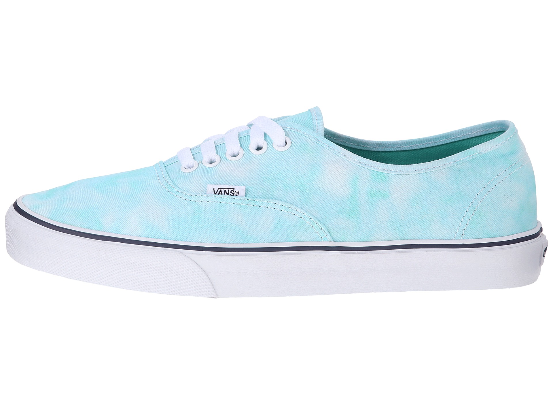 turquoise monochrome vans
