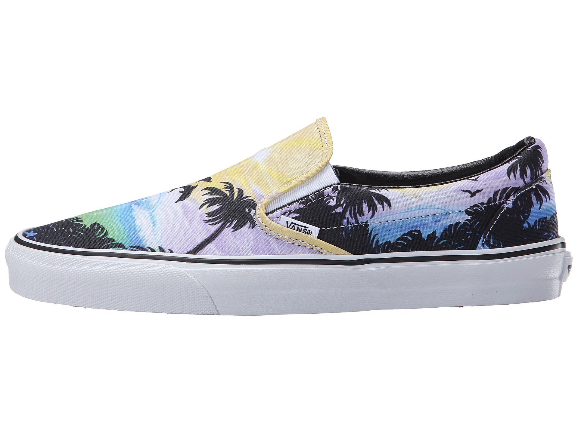 vans slip on beach shoes