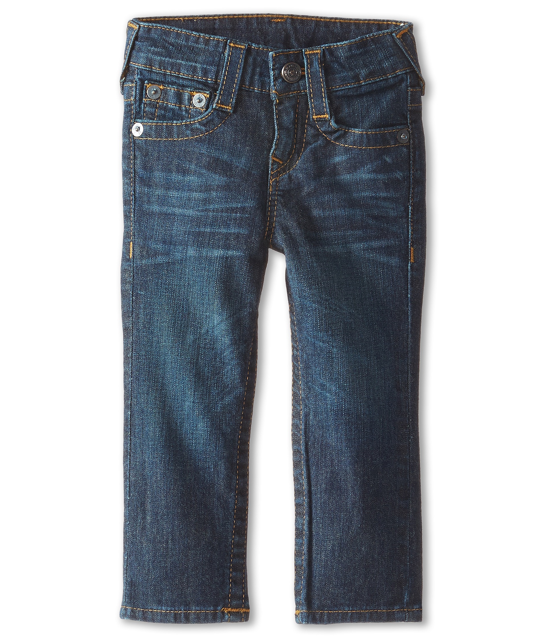 True Religion Kids Geno Relaxed Slim Fossil Silk Single End Classic ...