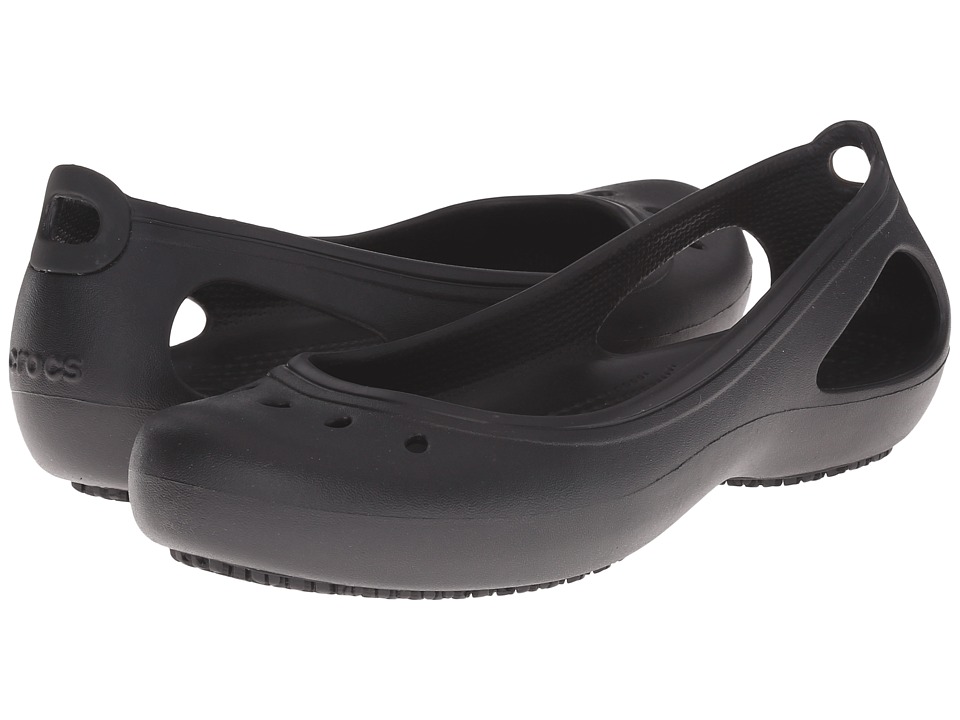 Crocs Kadee Work Flat (Black) Flats