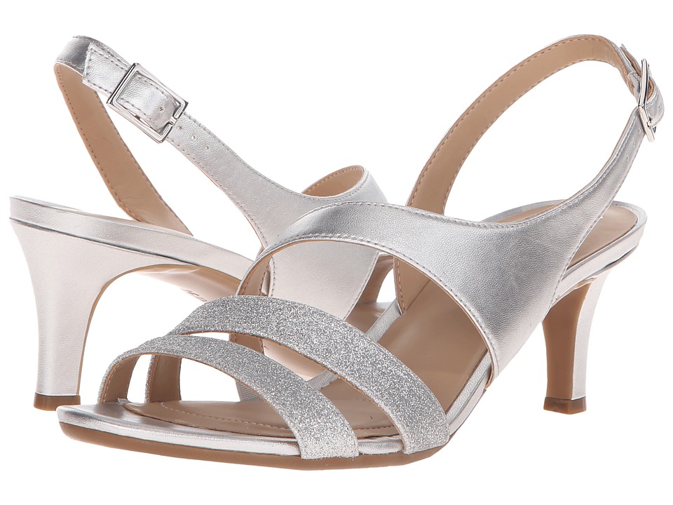 Naturalizer Taimi (Silver Pearlized/Glitter) High Heels