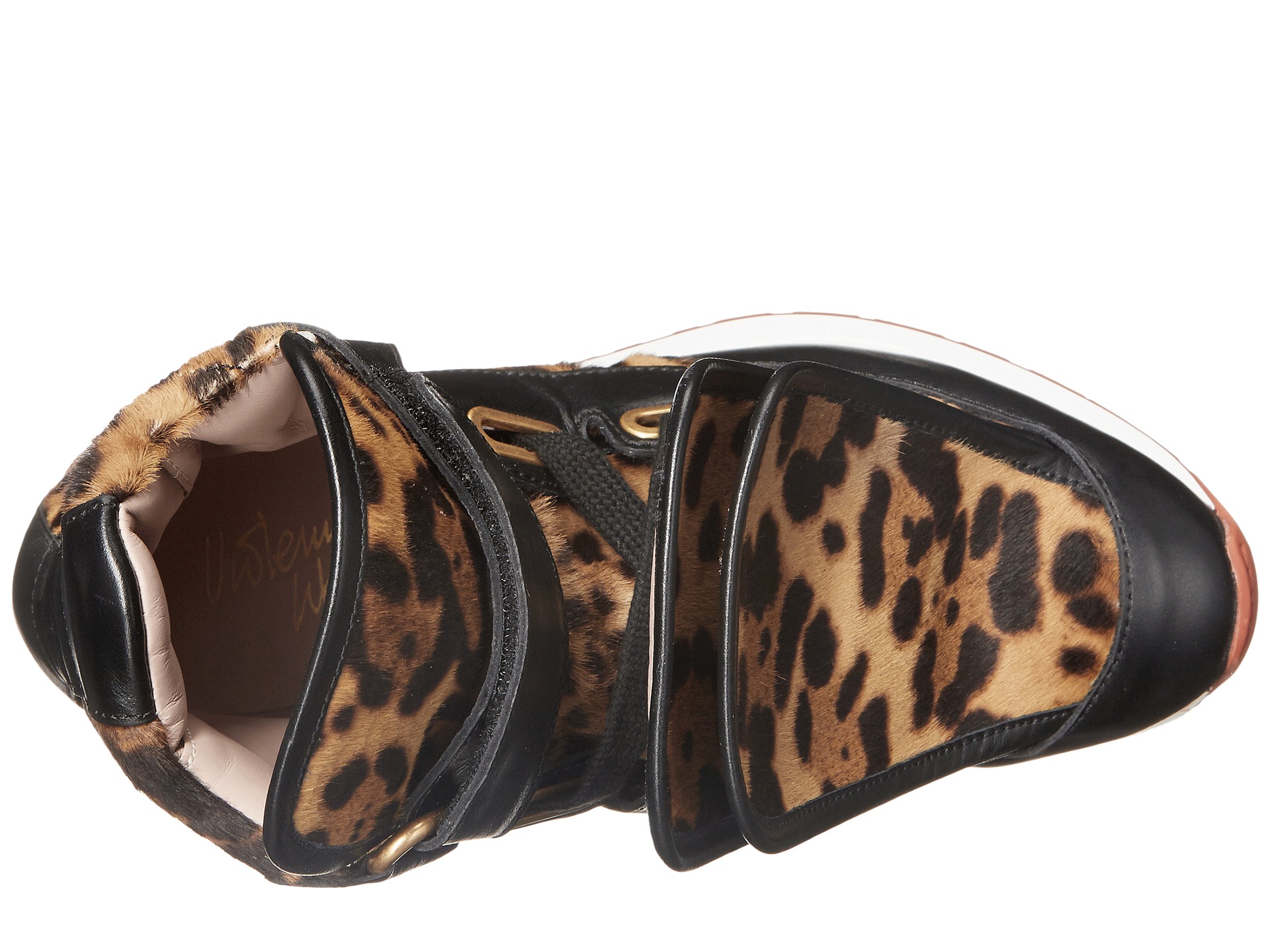 Vivienne Westwood 3-Tongue Trainer Leopard - Zappos.com Free Shipping ...