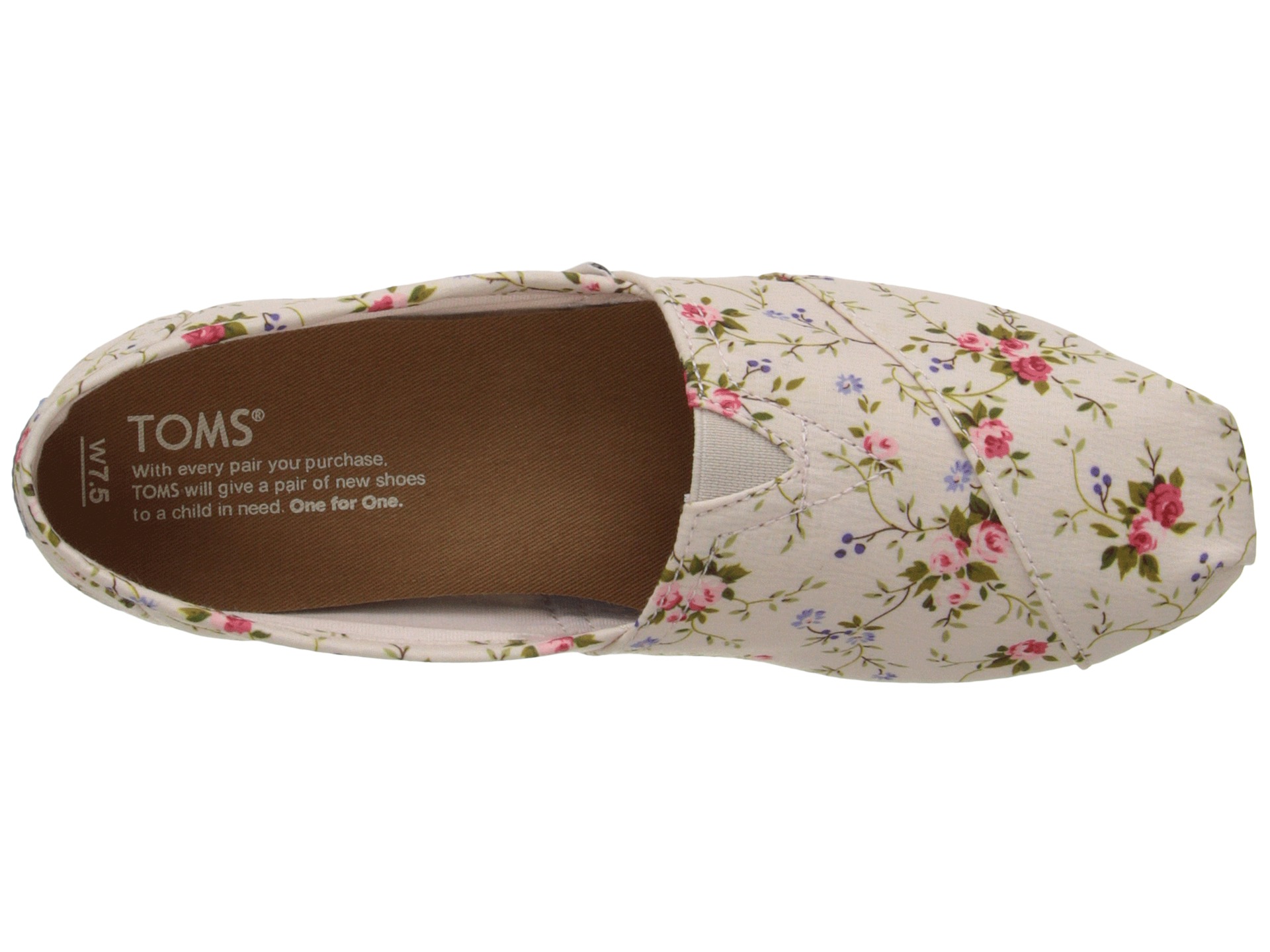 toms blush suede flats