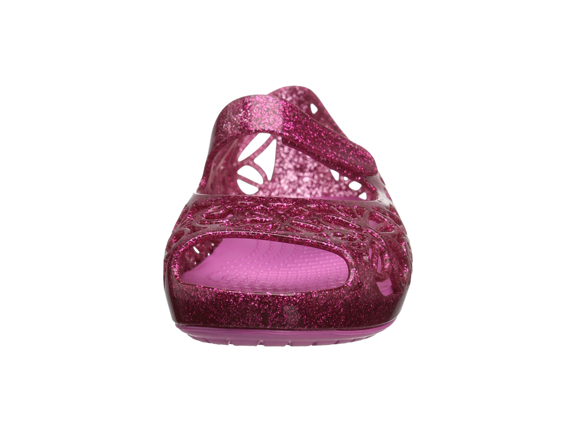crocs isabella glitter