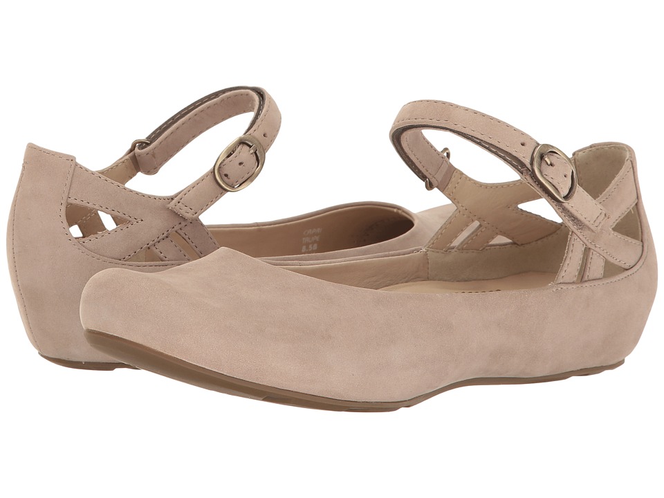 Earth Capri Earthies (Taupe Soft Buck) Women's Shoes