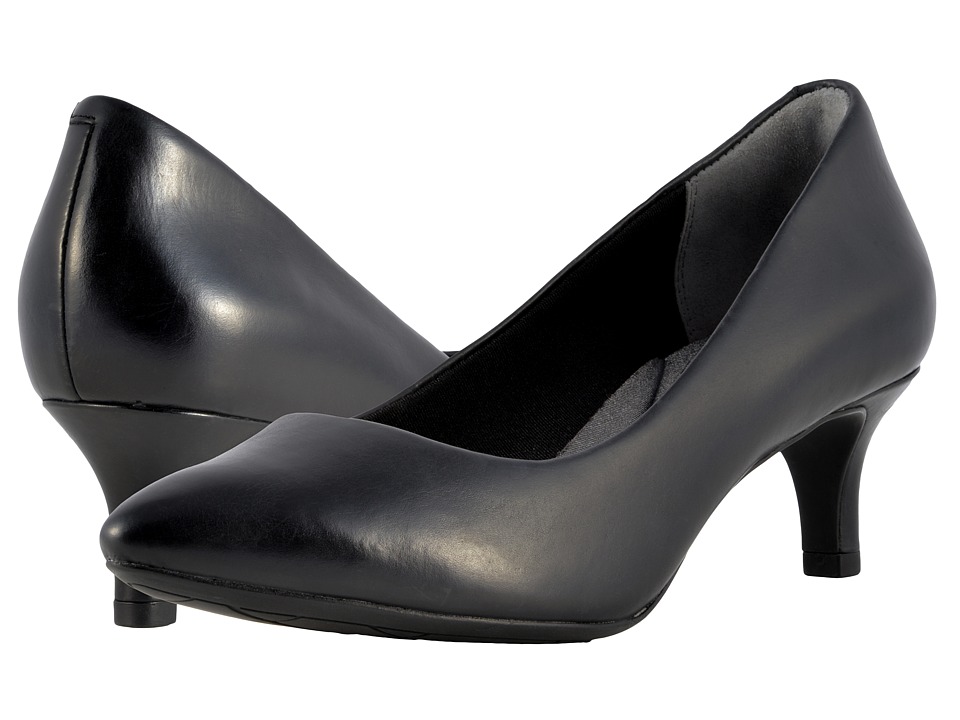 Rockport Total Motion Kalila Pump (Black Calf) High Heels