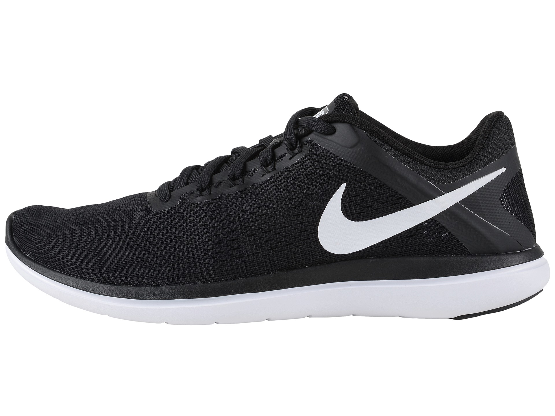 Nike Flex 2016 RN Black/Cool Grey/White - Zappos.com Free Shipping BOTH ...