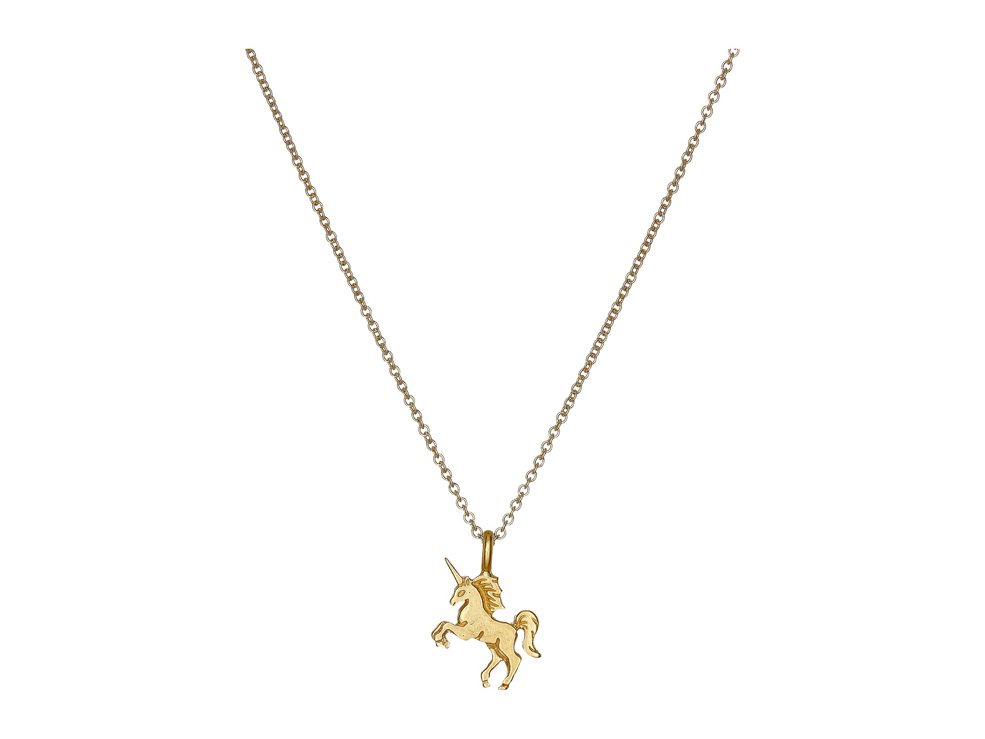 Dogeared You Are Magical Unicorn Necklace Gold Dipped