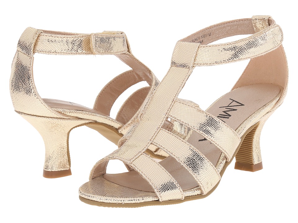 Amiana 15-A0621 (Little Kid/Big Kid/Adult) (Gold Scored Metallic) Girl