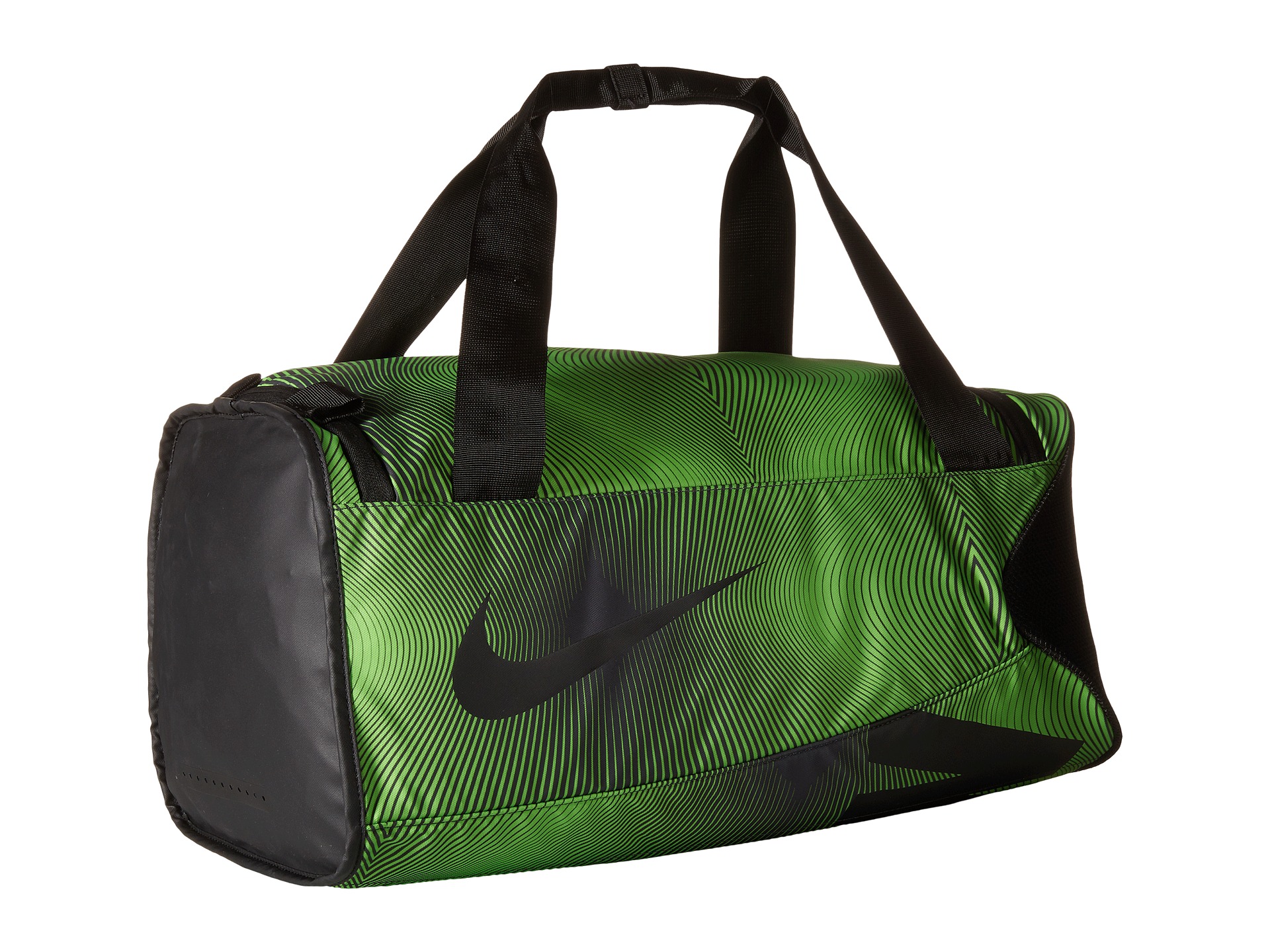 Nike New Duffel Graphic Small Action Green Black Black, Bags, Nike