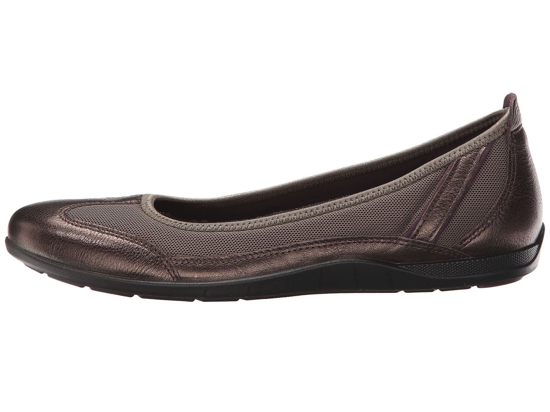 ecco ballerina flats