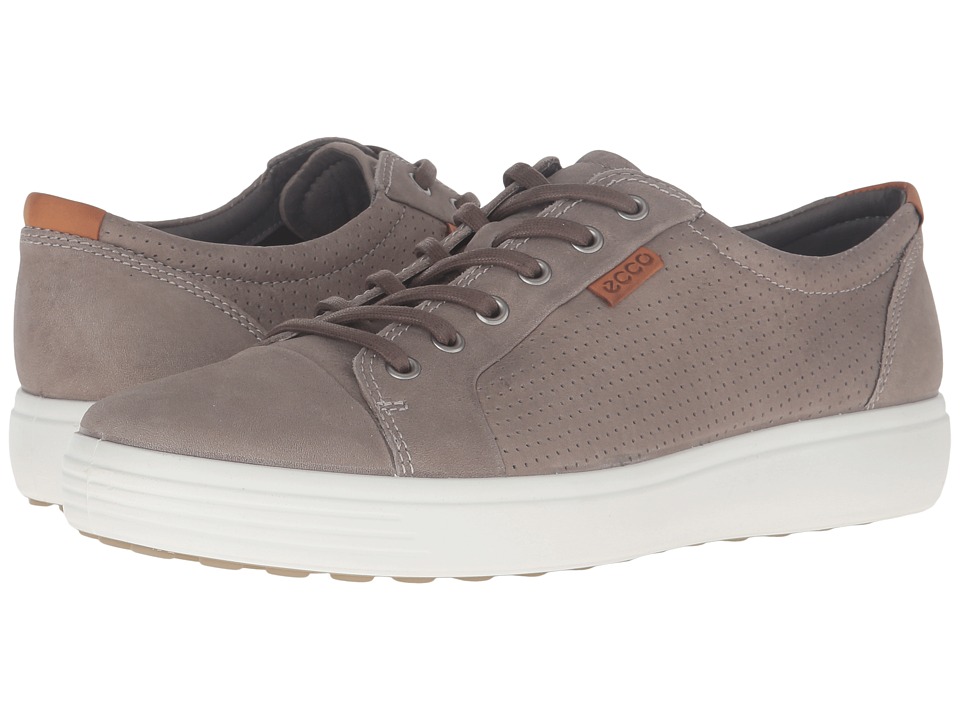 ECCO Soft 7 Perf Tie (Moon Rock) Men
