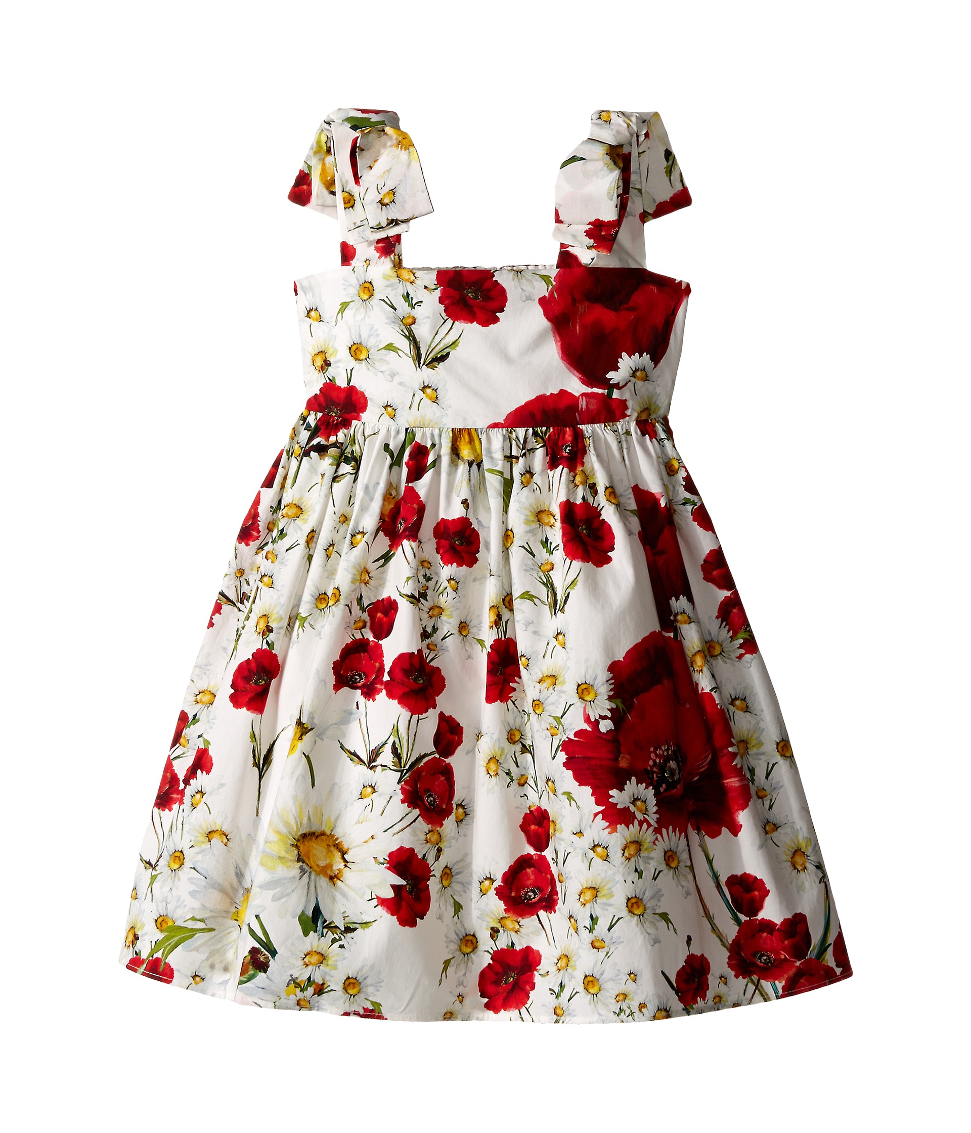 Dolce & Gabbana Kids Fiori Dress (Toddler/Little Kids) - Zappos.com ...