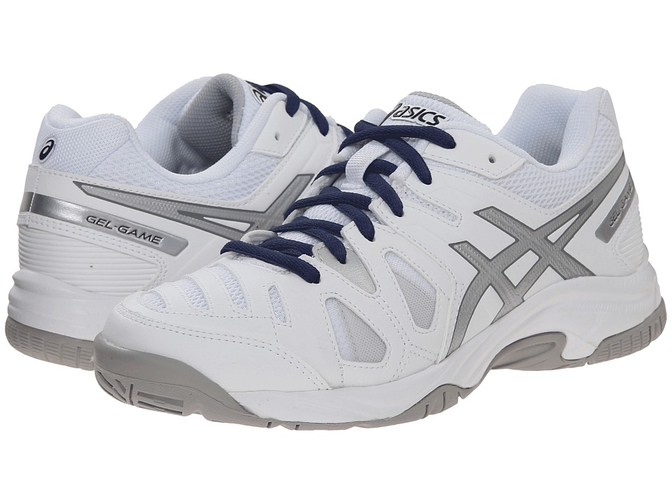 asics kids shoes white
