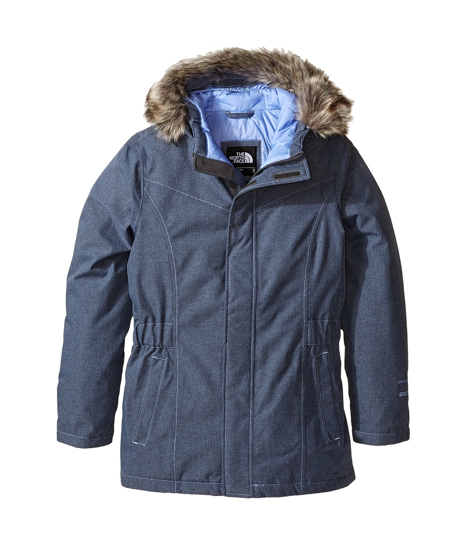 The North Face Kids Greenland Down Parka (Little Kids/Big Kids) (Grapemist Blue Heather (Prior Season)) Girl
