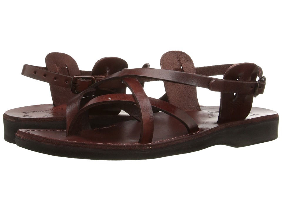 Jerusalem Sandals Tamar Buckle - Womens (Brown) Women's Shoes
