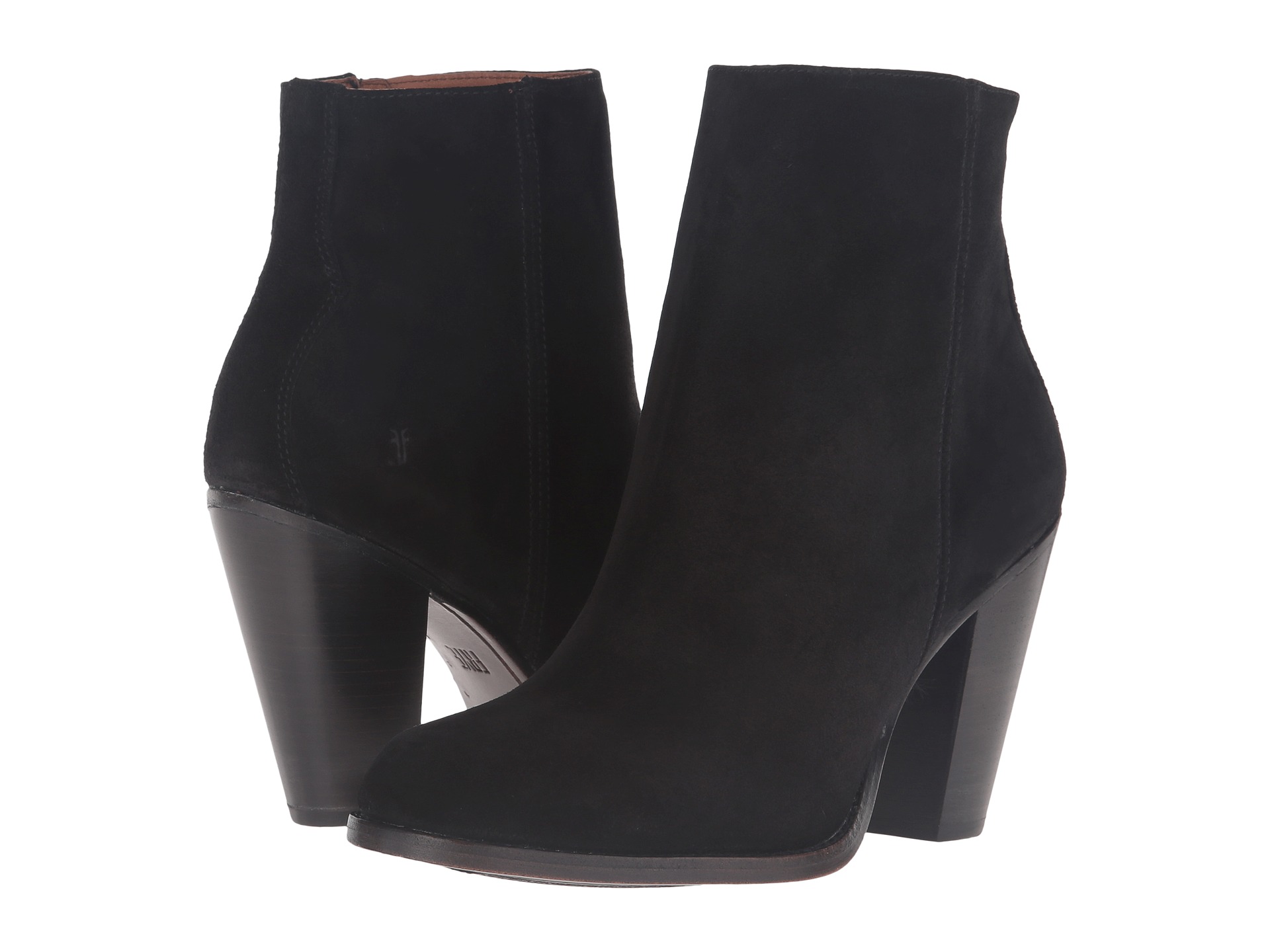 Frye Jenny Jet Bootie Black Oiled Suede - Zappos.com Free Shipping BOTH ...