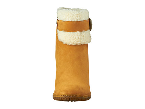 timberland women's glancy teddy fleece fold down boot