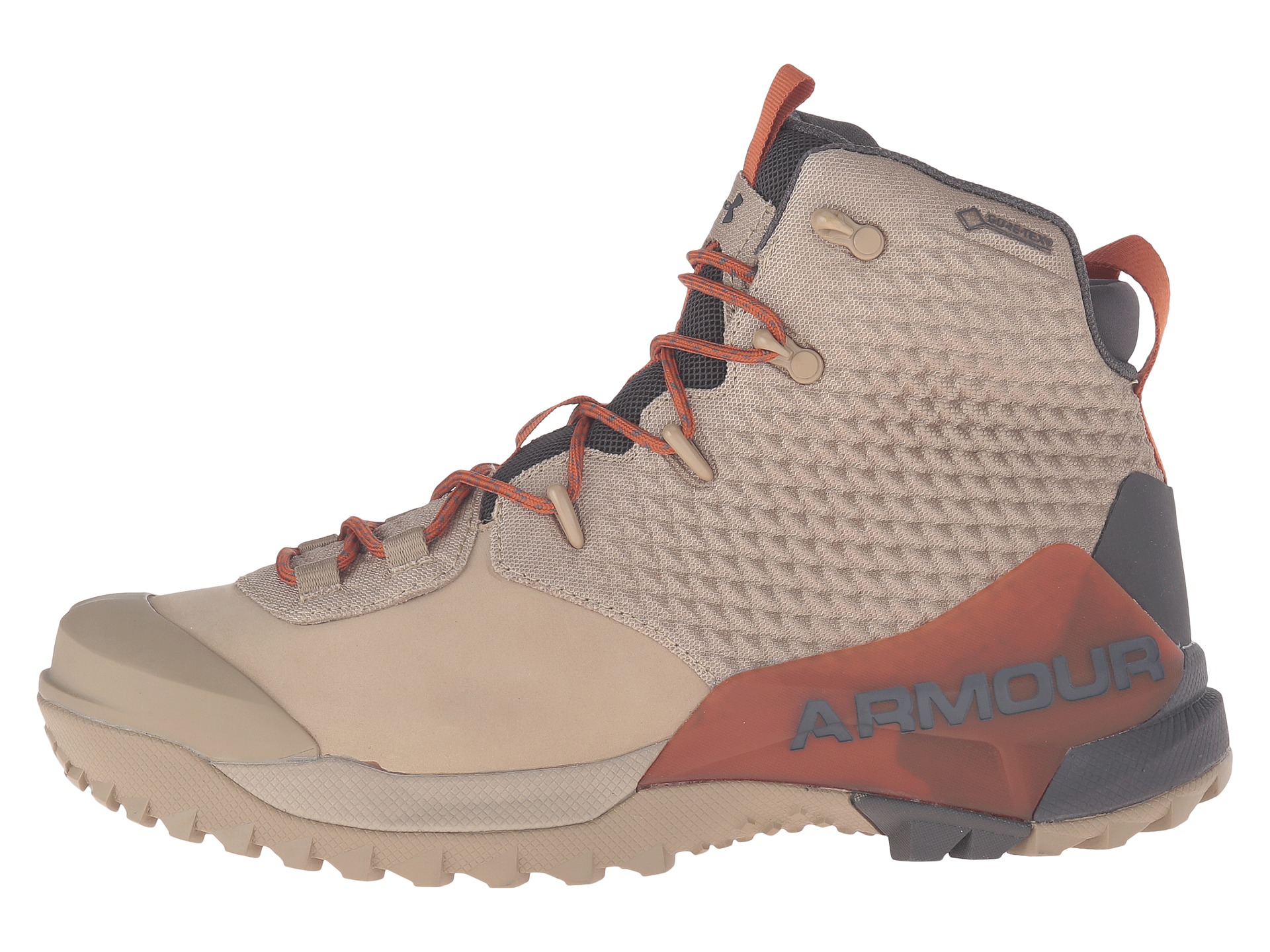 Under Armour UA Infil Hike GTX Dune/Charcoal - Zappos.com Free Shipping ...