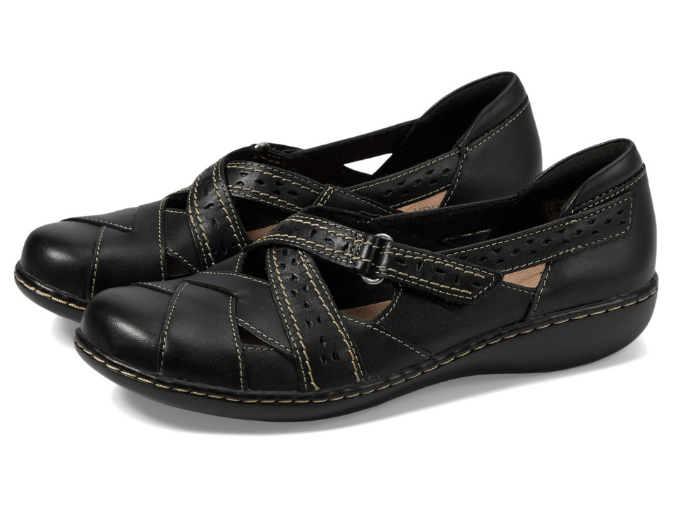 Clarks Ashland Spin Q (Black) Women's Shoes