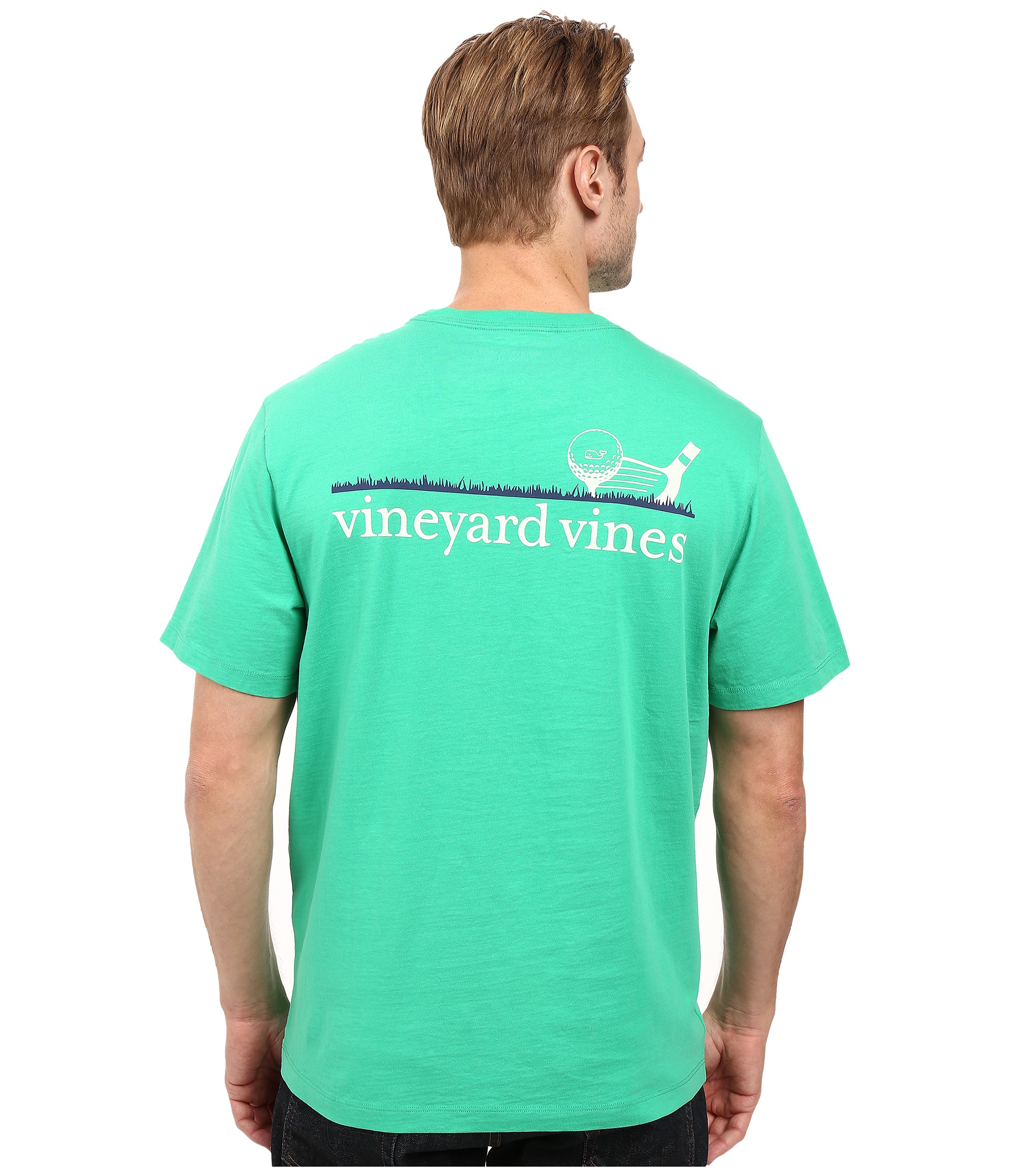 Vineyard Vines Golf Line Graphic T-Shirt Putting Green - Zappos.com ...