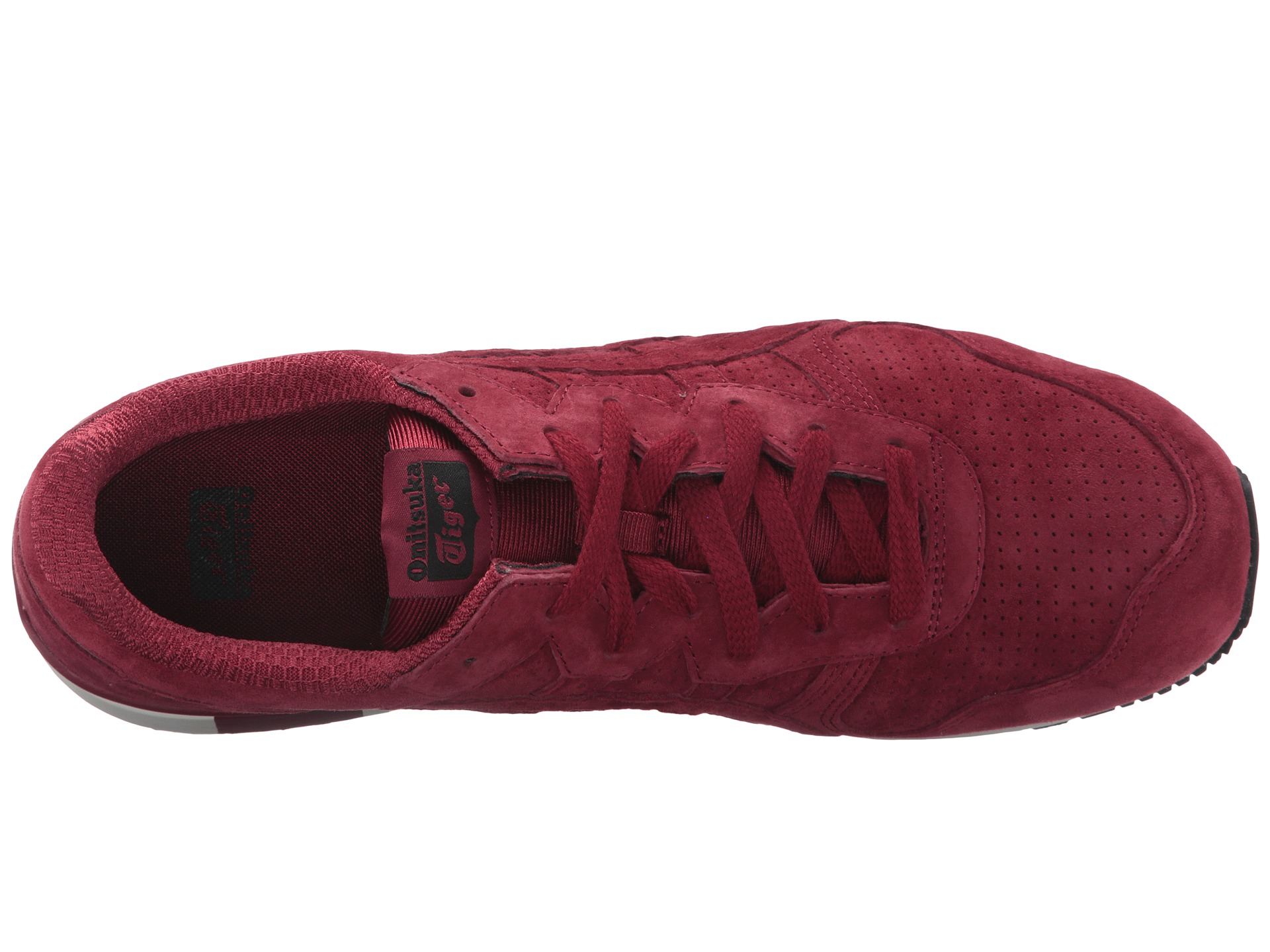 onitsuka tiger burgundy