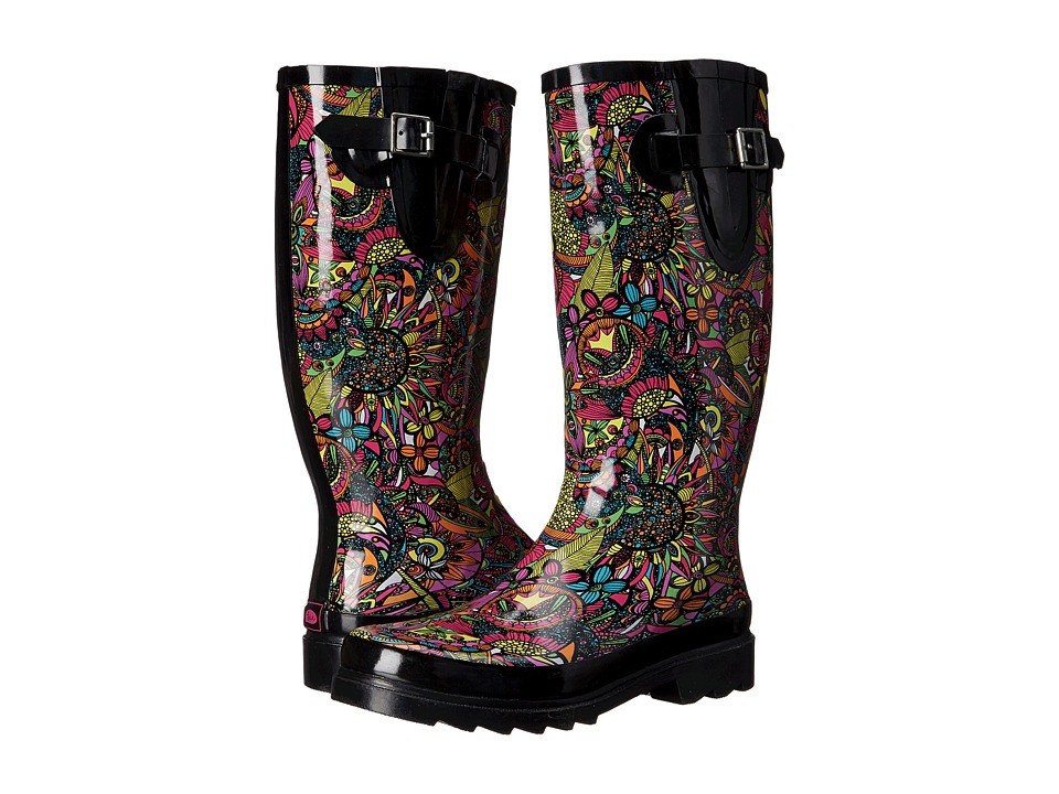 Sakroots - Rhythm (Rainbow Spirit Desert) Womens Rain Boots