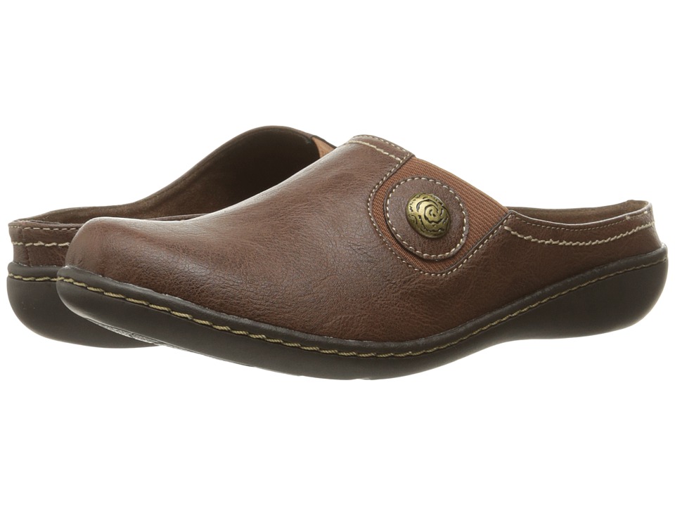 Soft Style Jamila (Mid Brown Leather) Slip-On Shoes