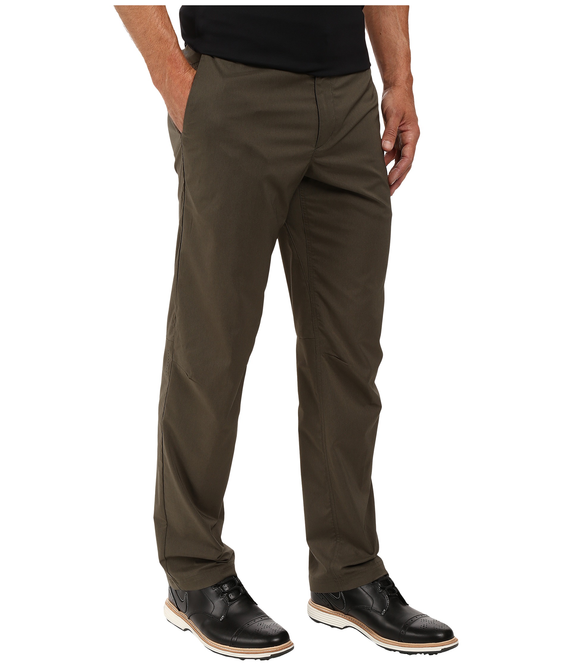 Nike Golf Tiger Woods Adaptive Fit Woven Pants Cargo Khaki/Reflect ...