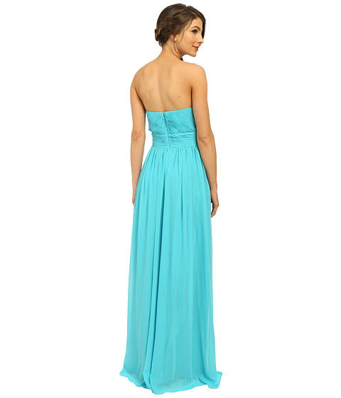 calvin klein strapless gown