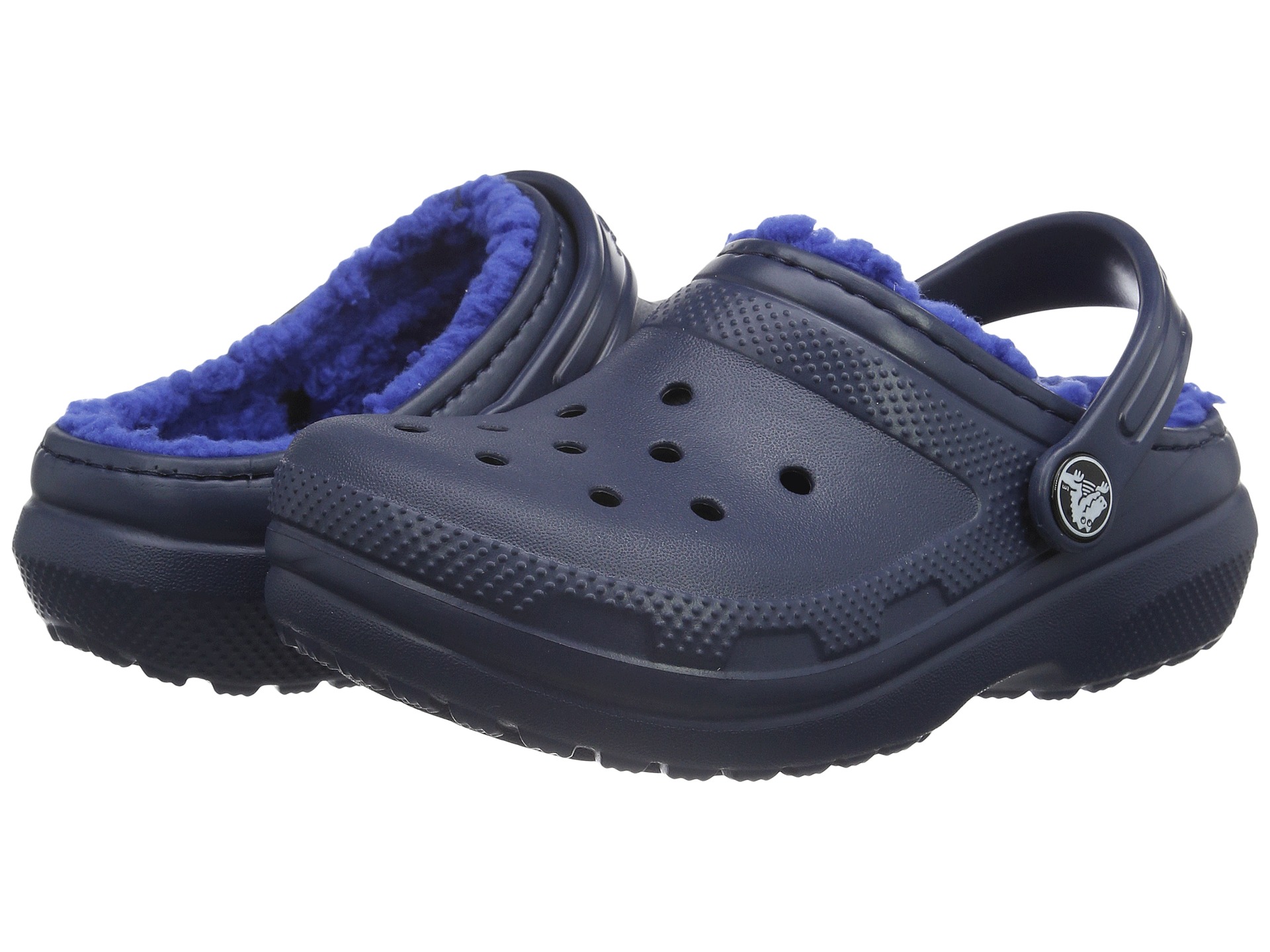 Crocs Kids Classic Lined Clog (Toddler/Little Kid) at Zappos.com