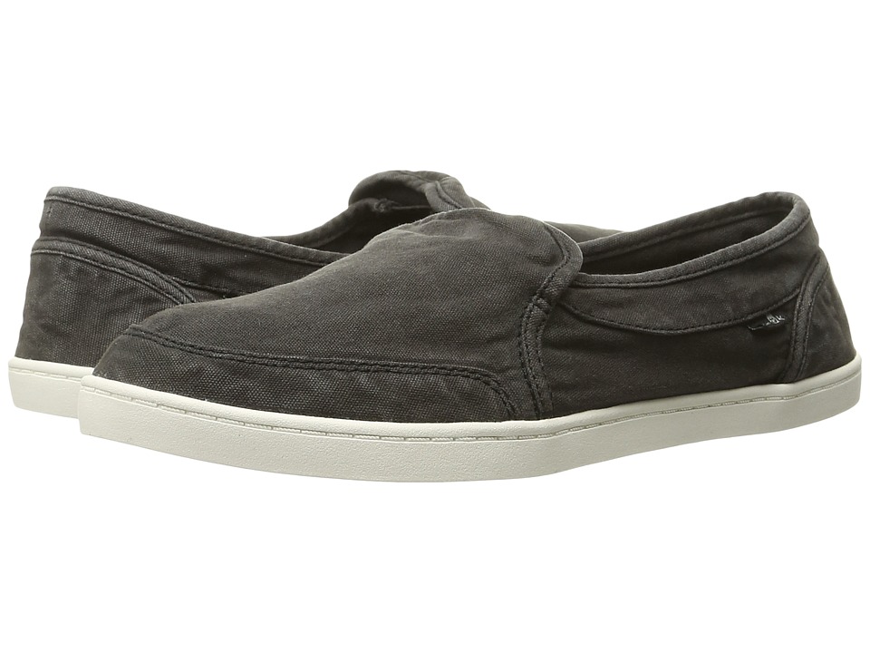 Sanuk Pair O Dice (Washed Black) Slip-On Shoes