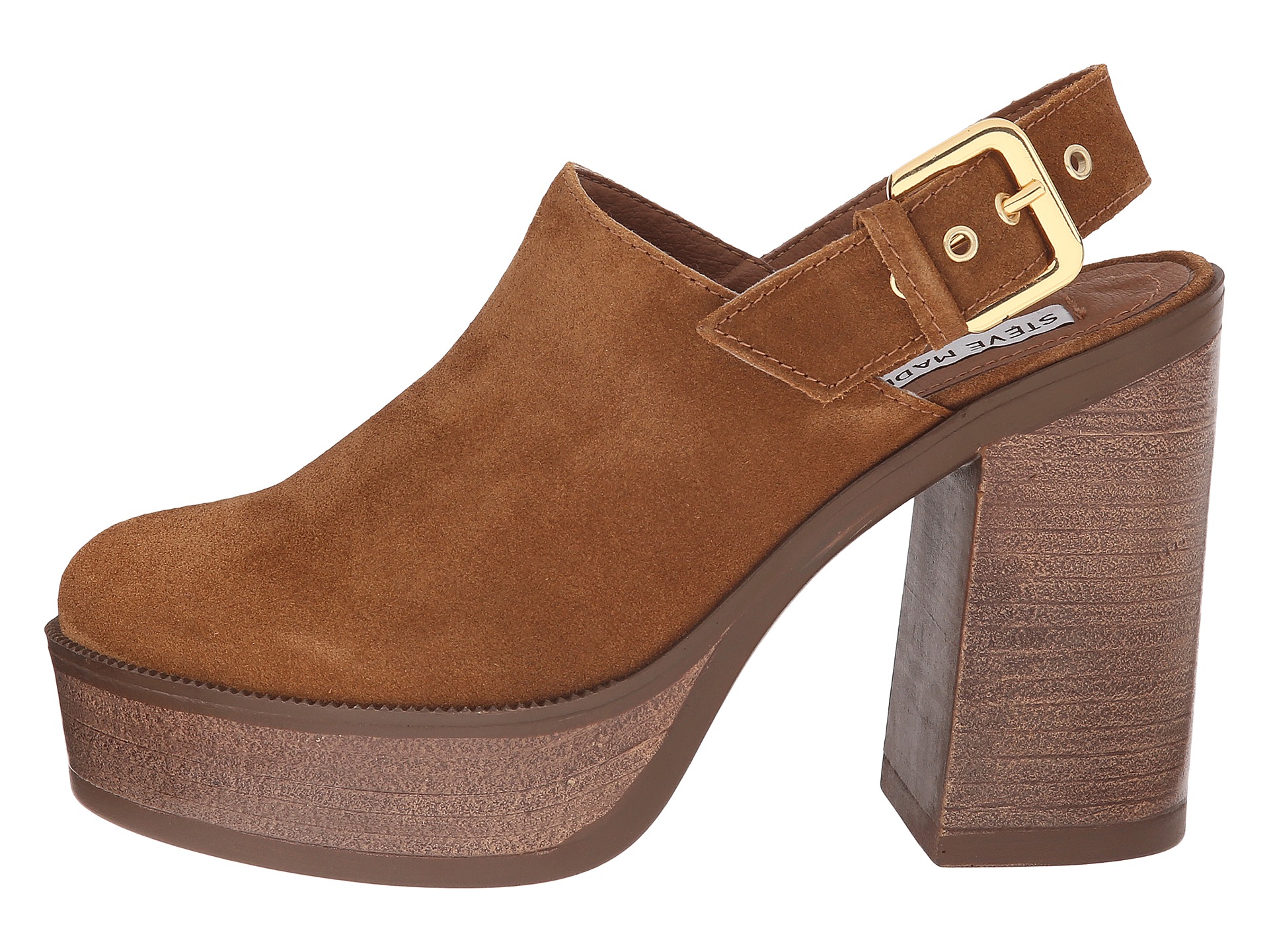 steve madden gratify cognac suede