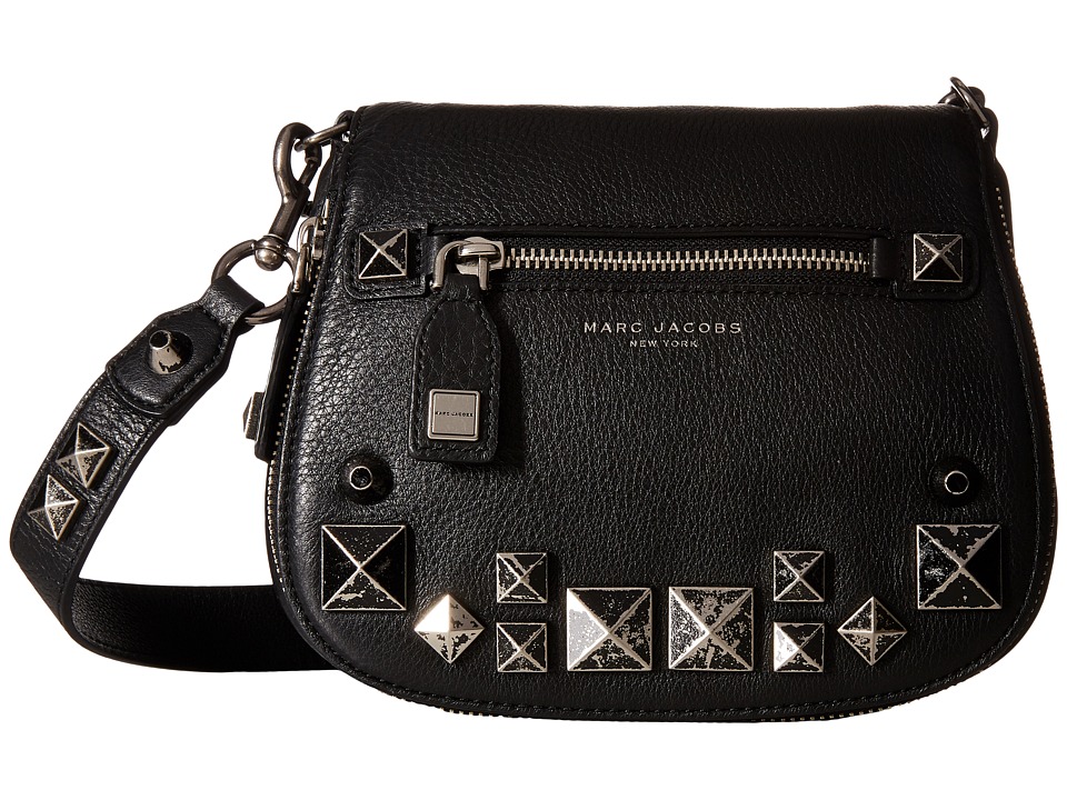 Buy Marc Jacobs Recruit Saddle Bag Black Handbags. Inexpensive Shopping