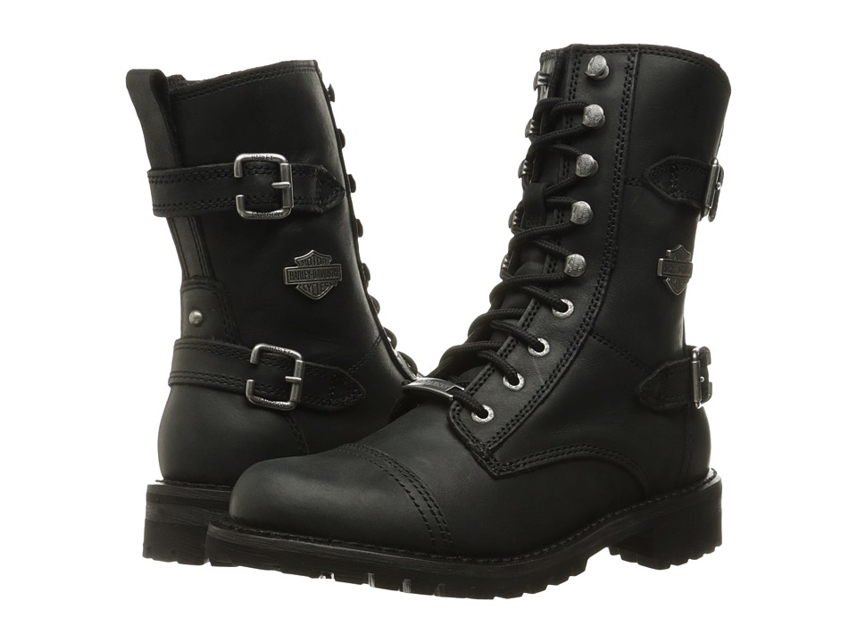 Harley-Davidson Balsa (Black) Women's Lace-up Boots