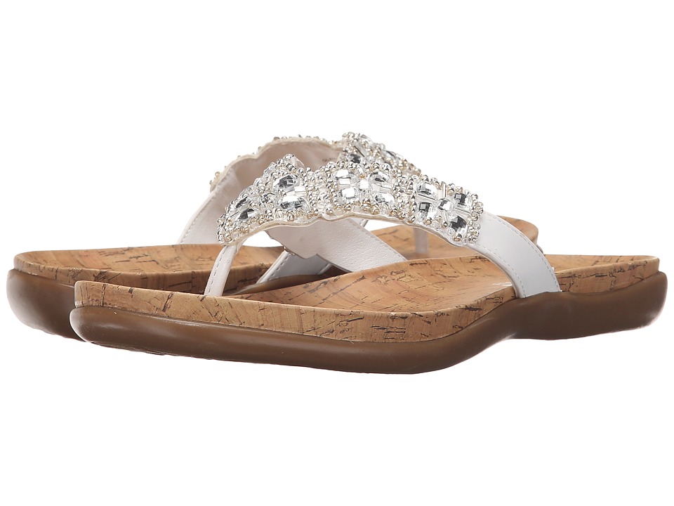 Kenneth Cole Reaction - Glam-athon (White II) Womens Sandals