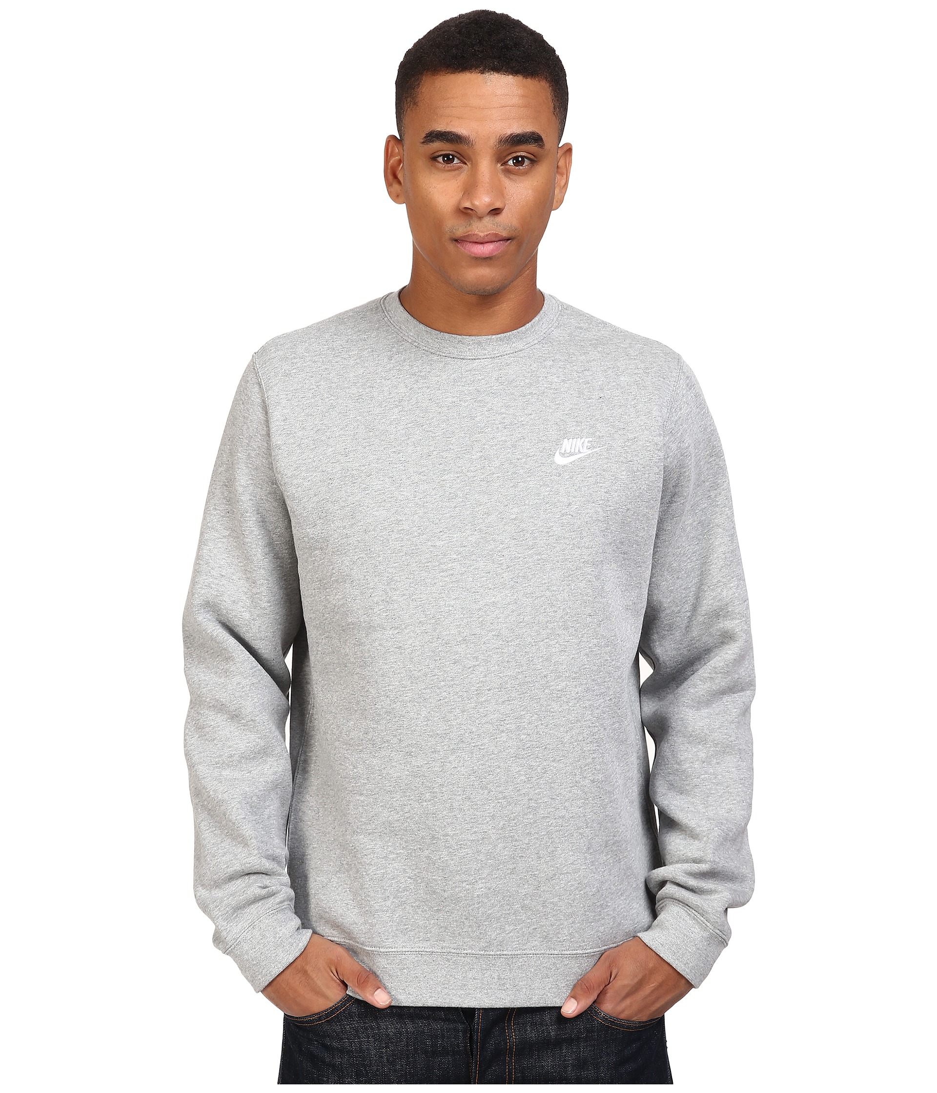 nike club crew sweater mens