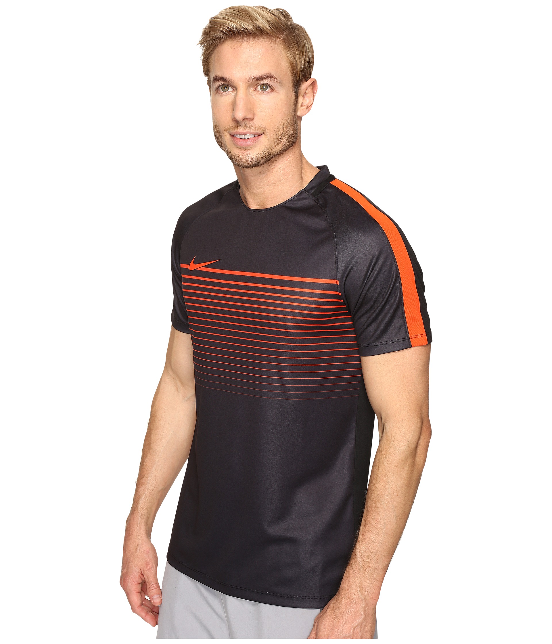 Nike Dry Squad Short Sleeve Soccer Top at Zappos.com